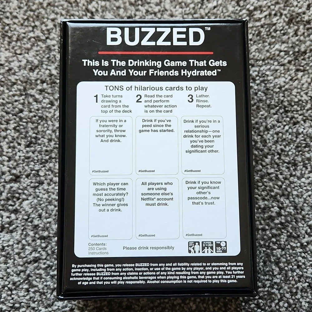 Buzzed Card Game - Picture 2 of 3